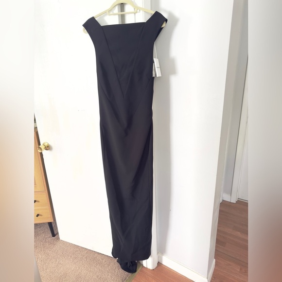 Givenchy Evening Back V Crepe Dress Gown - Picture 2 of 11